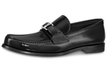 LOUIS VUITTON Major Top Grain Cow Leather Comfortable And Trendy Casual Shoes Men"s Black