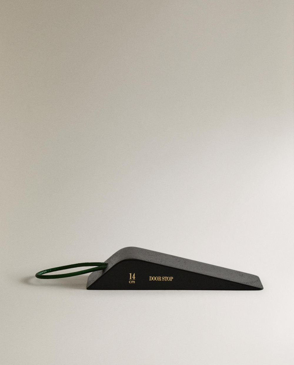 Zara Home Декоративная фигурка из дерева, цвет чёрный, 14 см