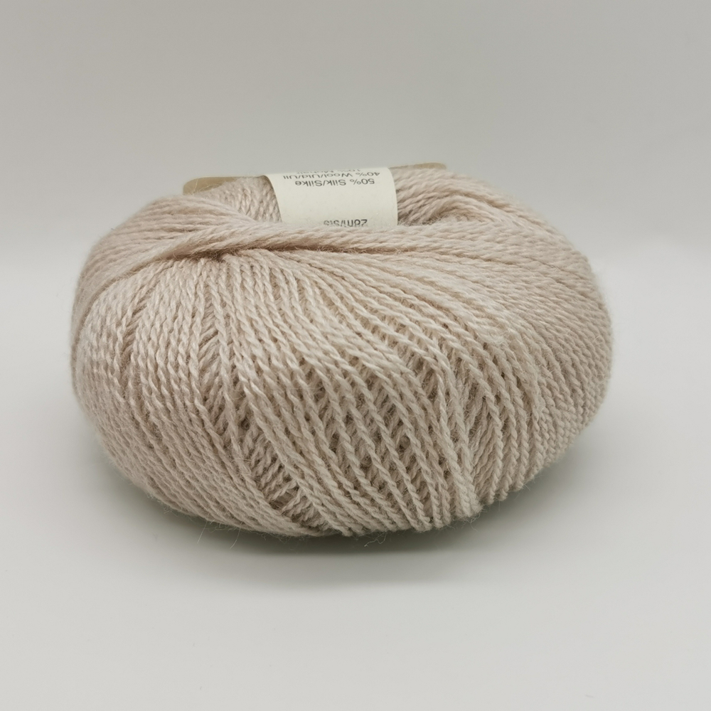 Пряжа для вязания Leonora 880405, 50% шелк, 40% шерсть, 10% мохер (25г 180м Дания)