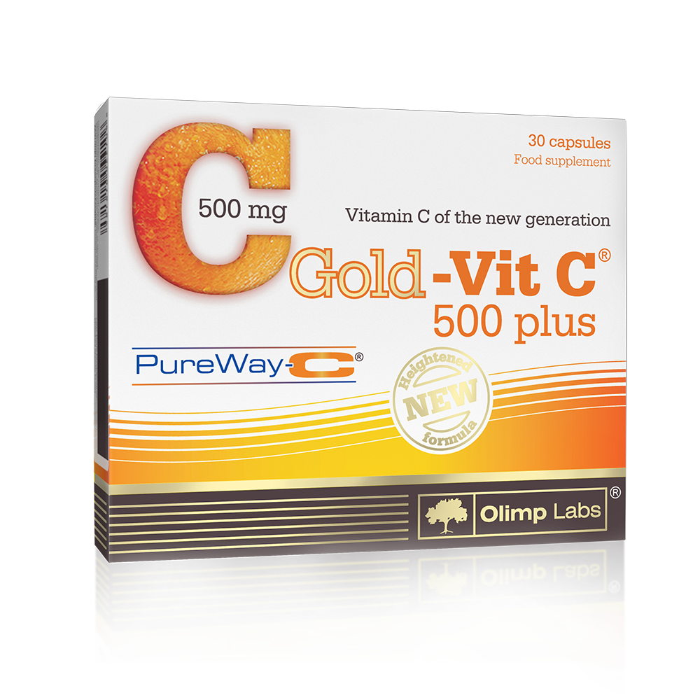 Gold-Vit C 500 plus 30 caps
