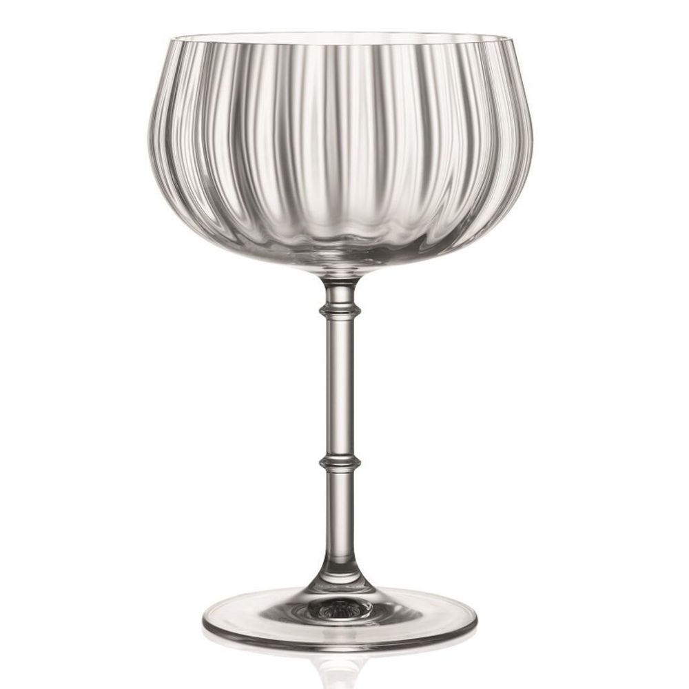 Рюмка коктейльная 320 мл хр. стекло "Orient Rims" d 9,5 см h15,9 см Lucaris [6]