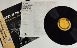 Винтажная виниловая пластинка LP Eric Dolphy At The Five Spot, Volume I. (Japan 1978) (Obi)