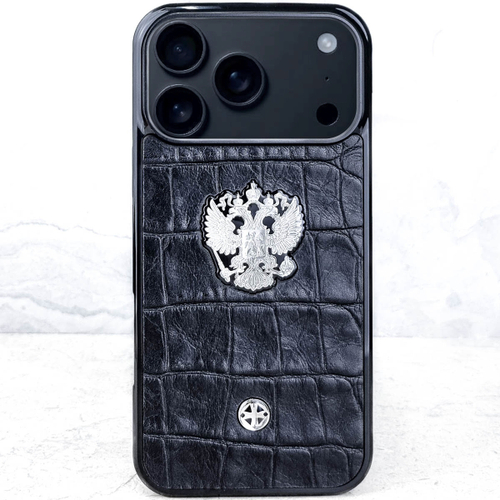 Premium Euphoria Герб РФ Croc Leather