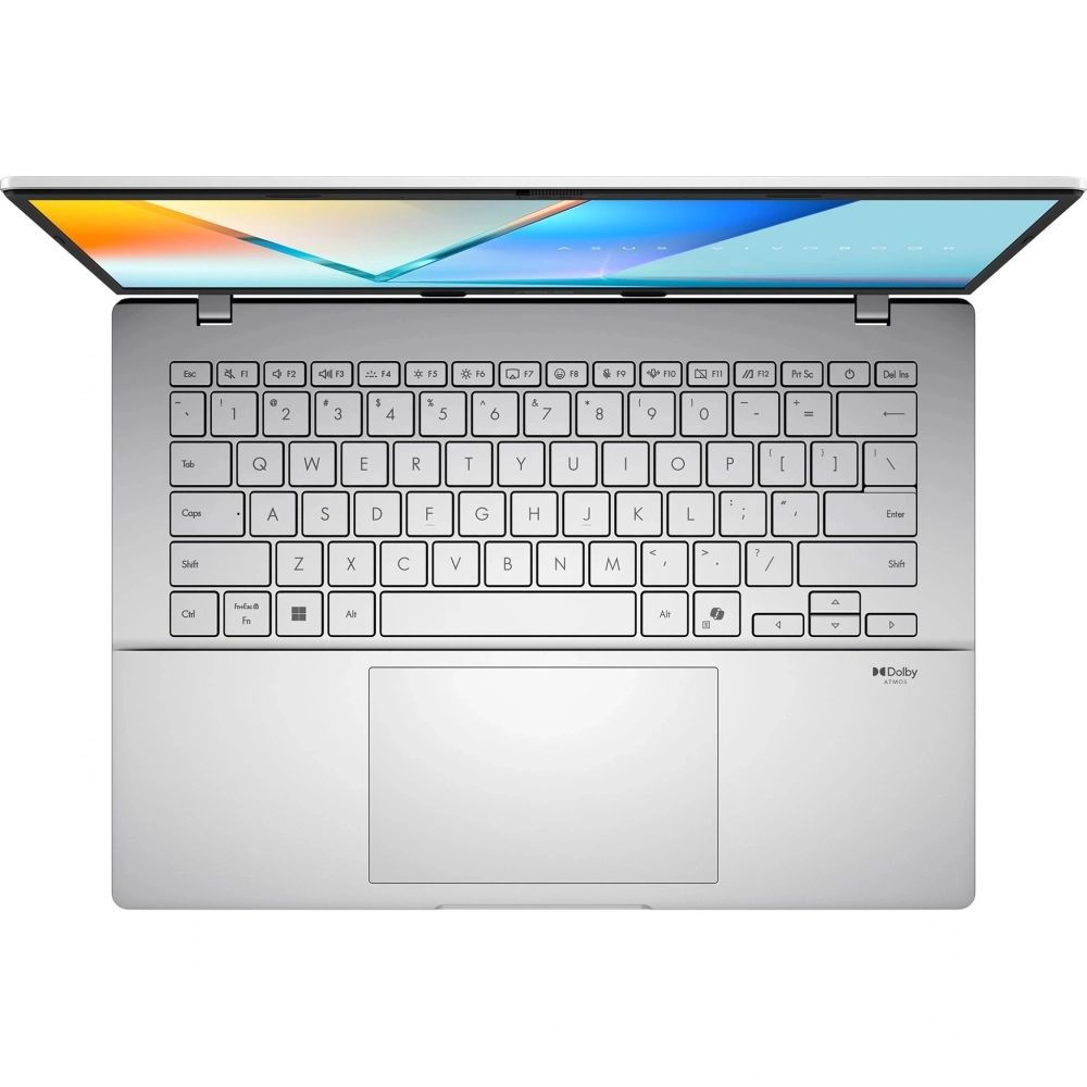 Ноутбук Asus VivoBook S14 S3407CA-LY098 Core Ultra 5 225H 16Gb SSD512Gb Intel Graphics 14" IPS WUXGA без ОС silver (90NB16J1-M00770)