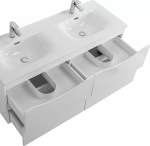 Тумба с раковиной BelBagno MARINO-CER-N-1200-4C-SO-BL-P Bianco Lucido