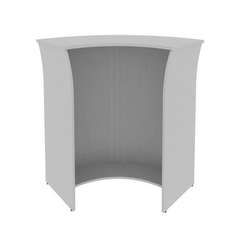 Riva Стойка угловая (радиусный элемент-ролета) А.РС-5.5 ролета Серый 950*950*1150