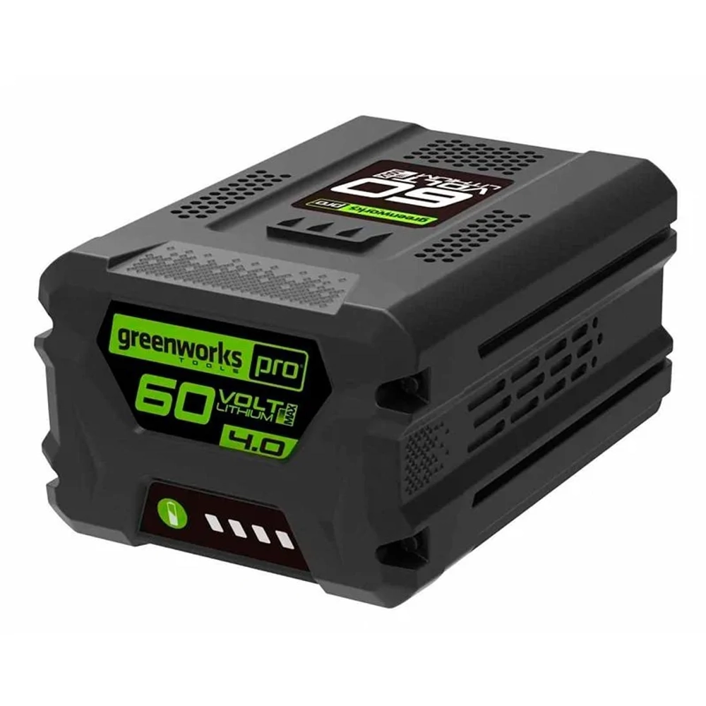 Аккумуляторная газонокосилка Greenworks GD60LM61K4 60В (1 x 4 Ач, ЗУ) нож 61 см, 2519107UB