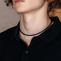 Ожерелье RAKUWA NECKLACE EXTREME CUBE черное