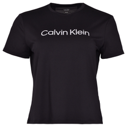 Женская теннисная футболка Calvin Klein WO SS T-Shirt - black