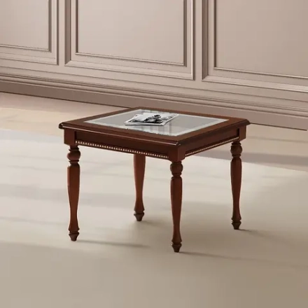 ДЖОКОНДА Стол журнальный малый (со стеклом)