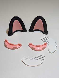 Кошачьи ушки для шлема - вело/мото/горнолыжного