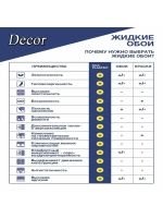 Жидкие обои LWDecor зеленый цвет