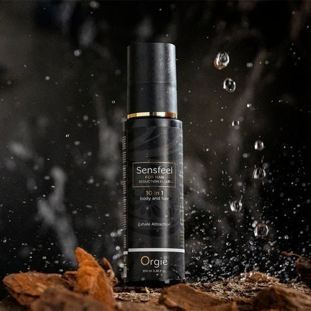 Увлажняющий спрей для тела и волос Orgie Sensfeel For Man Pheromone Seduction Elixir 10 в 1, 100 мл