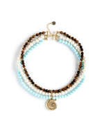 Колье "Trio tiger Shell " Gold