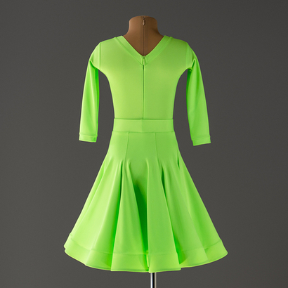 Standart 4-01-26-С | Рейтинговое платье годе для спортивно-бальных танцев | Vasileva Dance