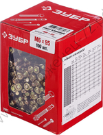 ЗУБР М6 х 95 мм, клиновой анкер, 100 шт (302032-06-095)