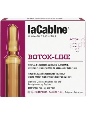 LA CABINE - BOTOX LIKE AMPOULES концентрированная сыворотка в ампулах с эффектом ботокса 10х2мл