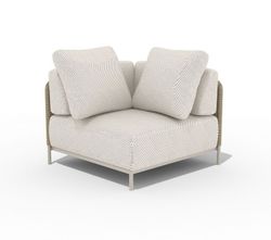 "Мальдивы" трансформирующаяся лаунж-зона из искусственного ротанга, цвет соломенный