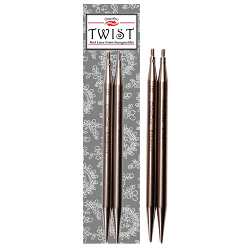Спицы металлические съемные ChiaoGoo Twist