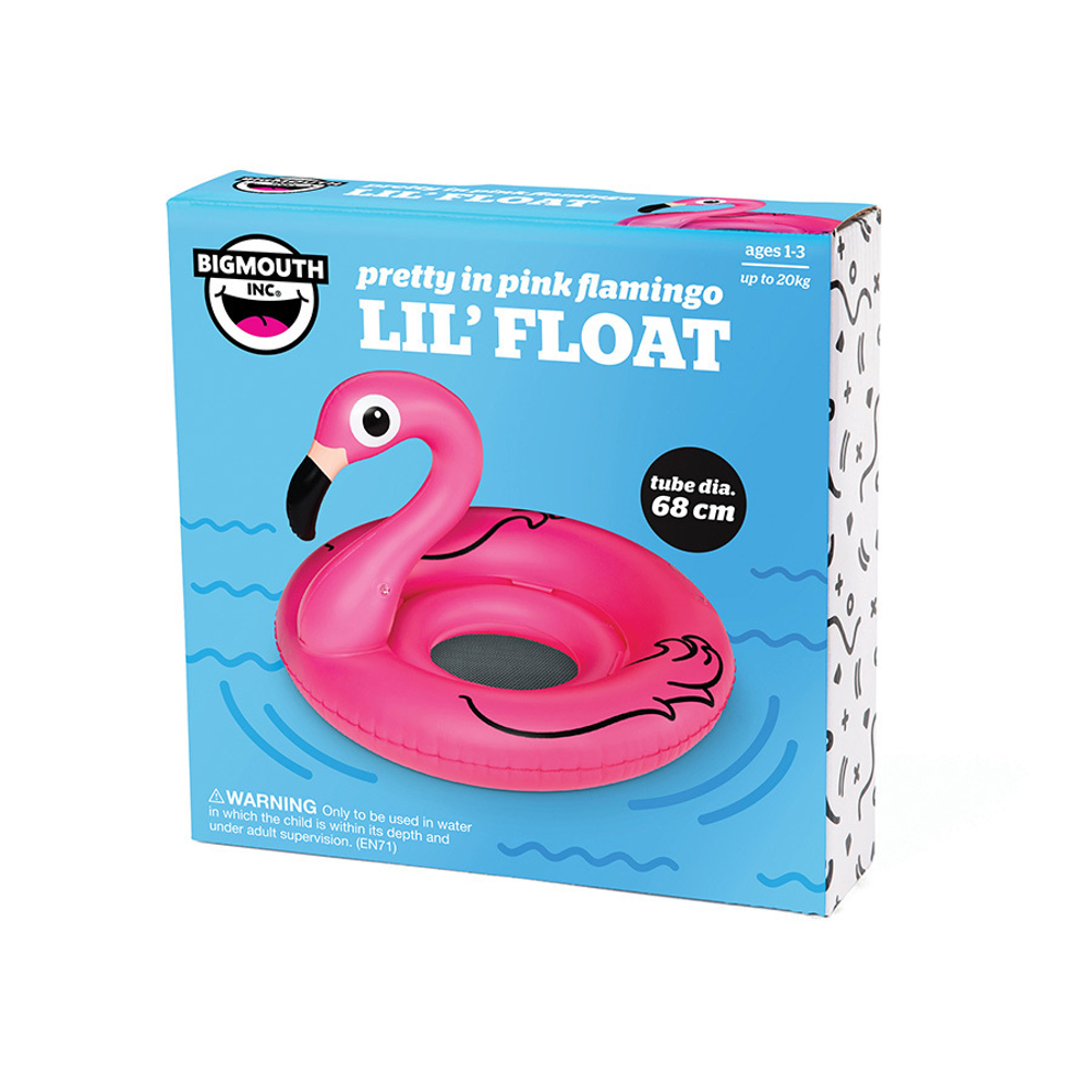 Круг надувной детский pink flamingo