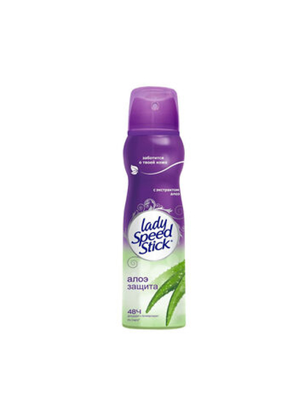 Дезодорант Lady Speed Stick спрей Алое для чувствительной кожи, 150 мл