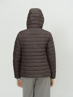 Куртка женская утепленная демисезонная короткая стеганая с капюшоном большие размеры