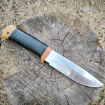 Кованый нож НС-27 Хищники, гравировка (Златоуст)