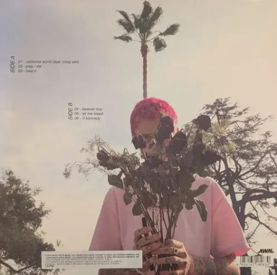 Lil Peep – California Girls - Yellow Green Blue LP