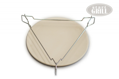 Комплект: универсальный держатель и камень для пиццы для гриля SG22 PRO