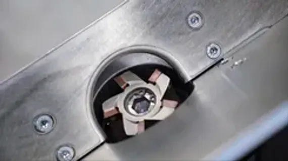 Борфреза твердосплавная Karnasch форма E, 3х6х3х38 мм, насечка HP-4, покрытие Blue-Tec, арт. 11.5042-010