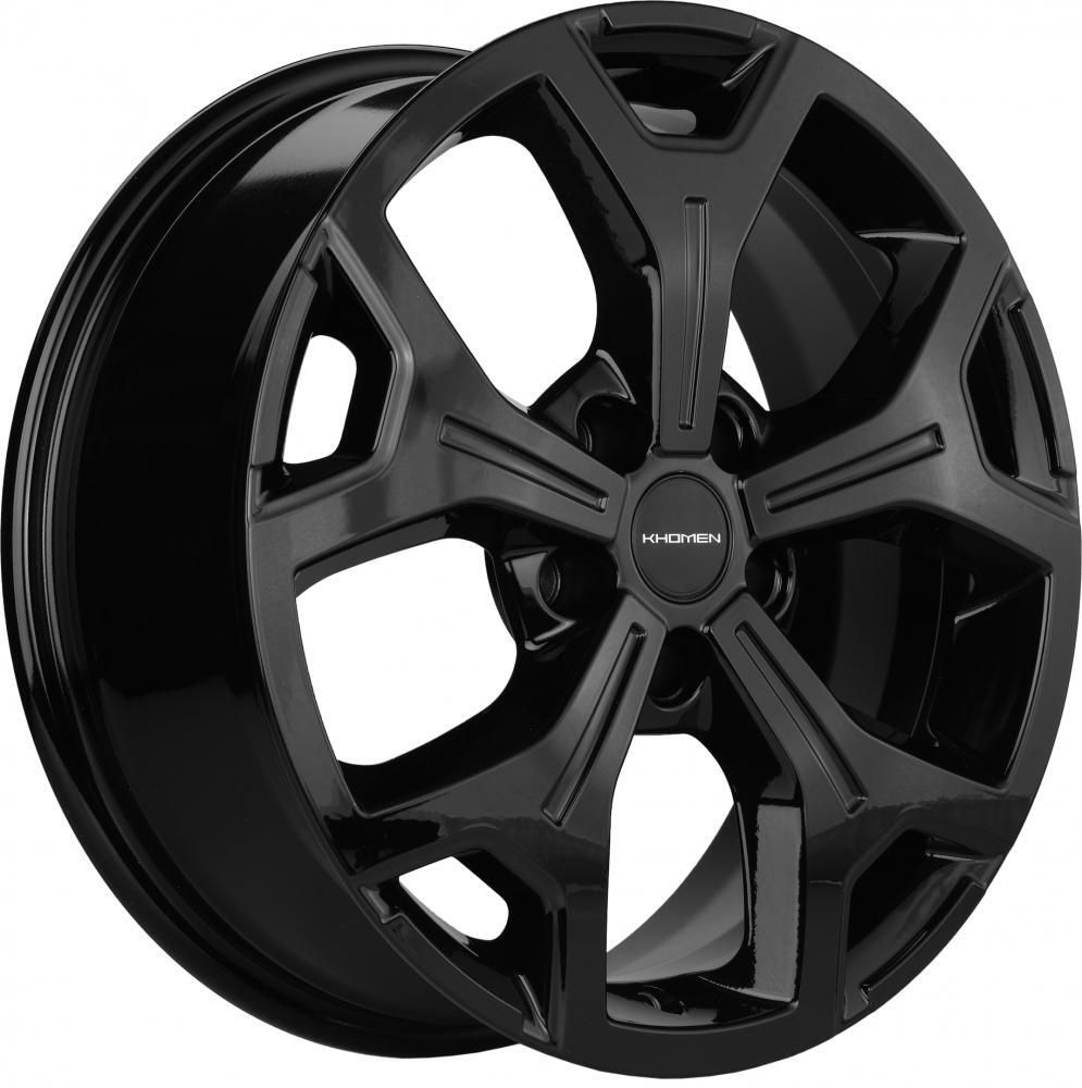 Khomen 1710 6.5x17 5x108 ET 33 Dia 60.1 (черный)