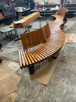 Скамейка Rail Road 03 внешний радиус