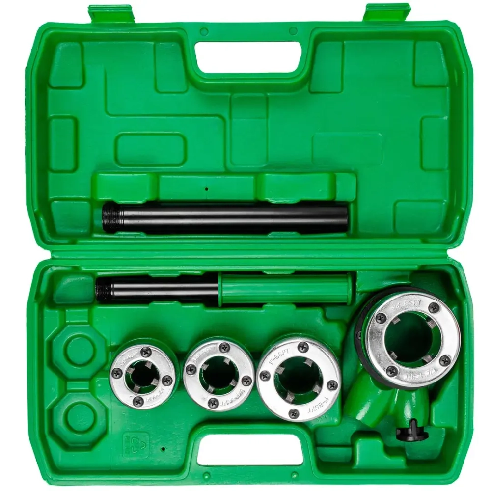 Клупп трубный со сменными плашками 9пр. RockFORCE RF-323112