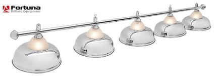 Светильник Fortuna Crown Silver 5 плафонов