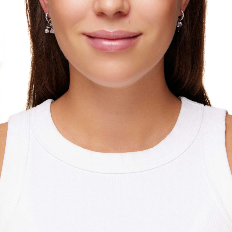 Серьги Радужное Облако – Серебро