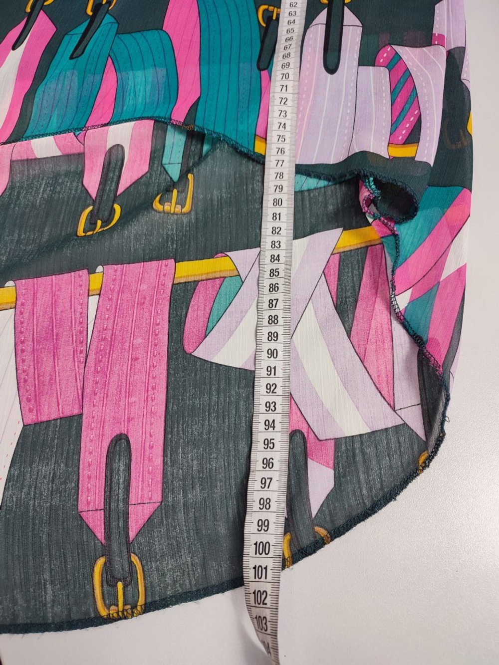 Туника яркого цвета 44/46 размер