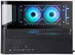 Корпус mATX 1STPLAYER RT5-BK-2FC7R-1FC7