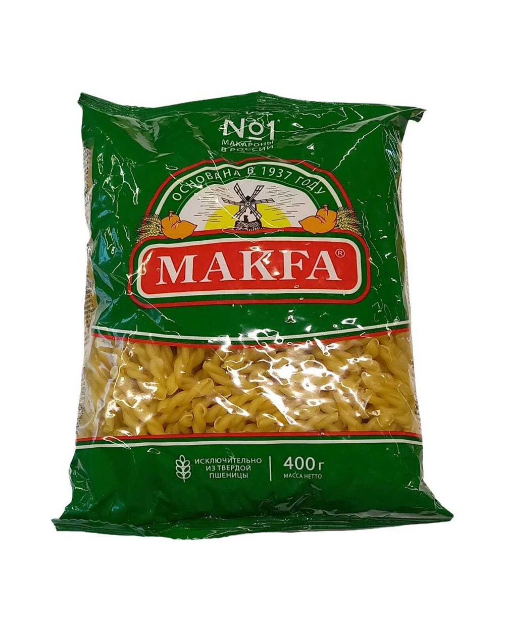 Макароны "Макфа" Кольца 400гр