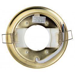Встраиваемый светильник под лампу GX53 ЭРА KL35 GD /1 (к) 220V, 13W, золото