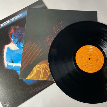 Винтажная виниловая пластинка Jeff Beck Wired (Japan 1976) (No Obi) Goodbye Pork Pie Hat