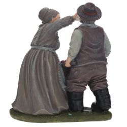 GAEM Фигурка декоративная "Бабушка с дедушкой", L18 W14,5 H19,5 см, 2в.