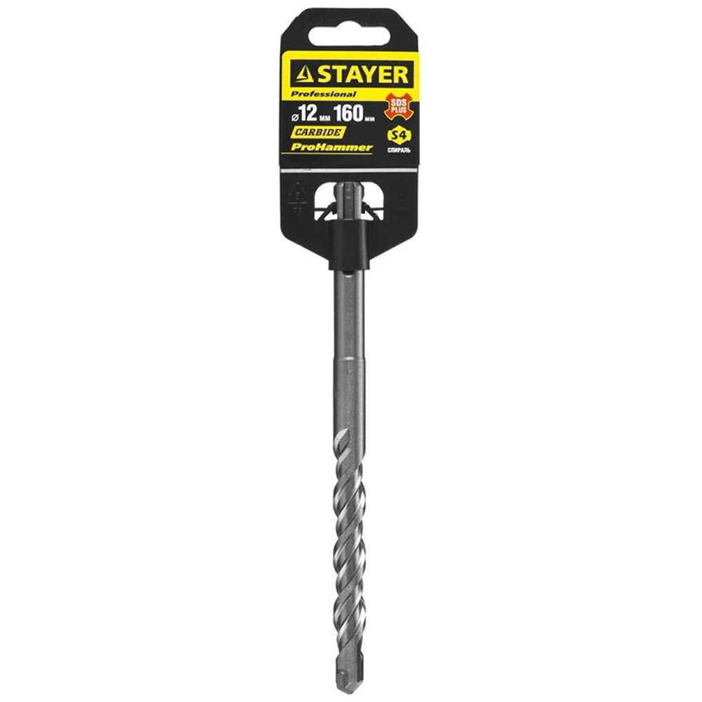 Бур STAYER Professional 12x160 мм, SDS-plus 2930-160-12_z02