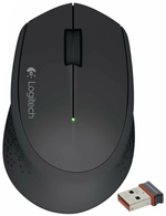 Беспроводная компактная мышь Logitech M280, черный