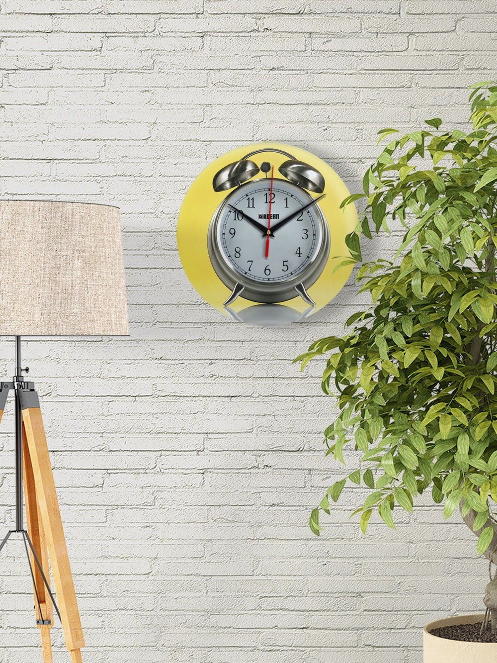 Настенные часы SouvenirClock прикол "Будильник", 28 см, (-)