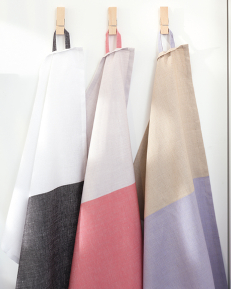 Полотенце кухонное 50x70 Cawo Cuisine Duo 535 83 бежево-сиреневое