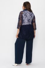 Костюм Кружевная история (синий) К13799-13М LT Collection