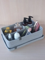 Корзина плетеная с крышкой