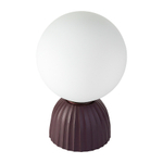Лампа настольная texture moon, 20х29 см, вишневая