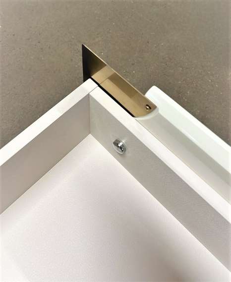 Тумба под ТВ 9688, 200х46 см, белая эмаль