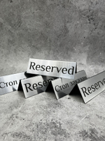 Табличка стол заказан настольная Reserved 5 штук